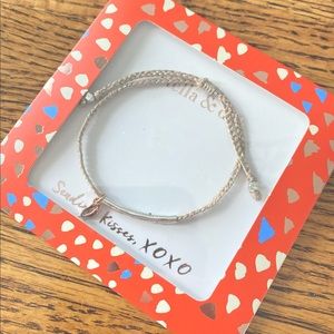 Stella & Dot Wishing Bracelet - Bisous